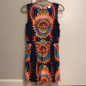 MARA HOFFMAN multi-colored romper
